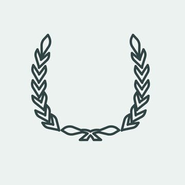 wreth vector icon  illustration sign 