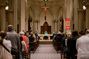 people in the church