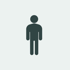 man vector icon illustration sign 
