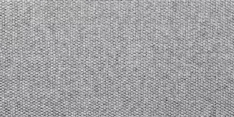 Plexiglas foto achterwand gray fabric texture, linen woven canvas as background © dmitr1ch