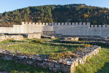 Obraz premium Ruins of medieval fortificated city of Krakra, Bulgaria