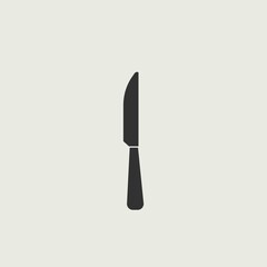 Knife vector icon illustration sign