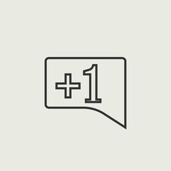 Obraz premium New message vector icon illustration sign