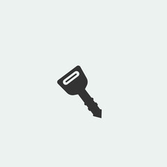 Key vector icon illustration sign