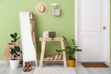 Fototapeta premium Modern interior of stylish hallway