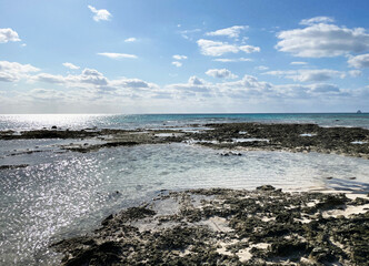 日本沖縄久米島の風景