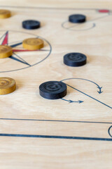 Carrom is a tabletop game of South Asian origin. Carrom is very commonly played by families,...