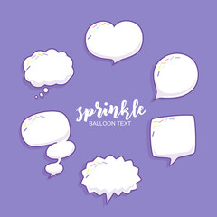 collection of speech bubbles vector