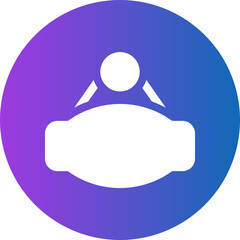 signboard glyph icon