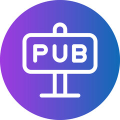 pub gradient icon