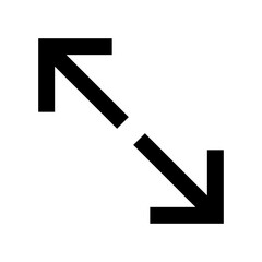 up and down icon - outline style