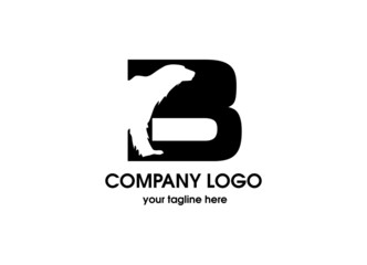 Modern beaf logo design and letter inspiration Vector
