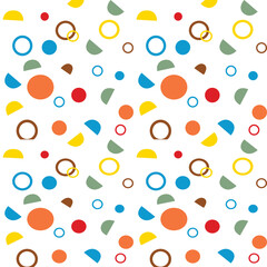 seamless background with circles