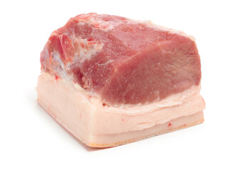 Pork Tenderloin on the white background