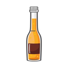 golden beer bottle