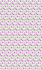 Seamless Spring floral print pattern in shades of Purple for wallpaper, background and textile printing.