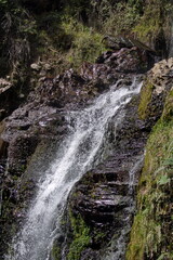 Taxopamba Waterfall outside of Otavalo, Ecuador