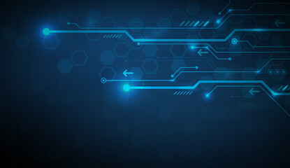 Technology graphic design background. Vector illustration. Vector Abstract technology circuit lines. Technology vector background.Eps10 vector illustration.