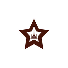 mosque icon logo image vector illustration