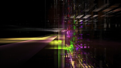 フラクタルな抽象的な背景