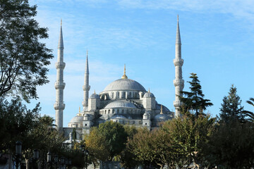 Fototapeta na wymiar Hagia Sophia in Istanbul Turkey