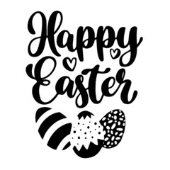 happy easter inspirational quotes, motivational positive quotes, silhouette arts lettering design