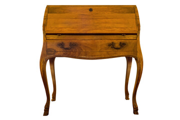 vintage cabinet isolate on white background