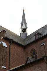 Obraz premium St. Pankratius Kirche in Glehn bei korschenbroich, Neuss, Deutschland 