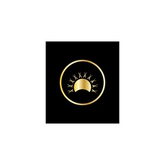 Sun Vector illustration Icon template design