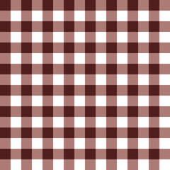 Brown and white Plaid Tartan Seamless Pattern Background