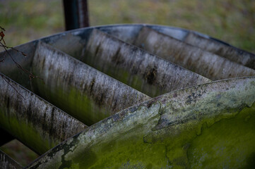 Wasserrad Detail in Eslohe