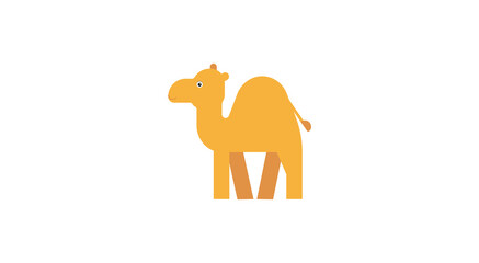 Isolated Camel Vector Icon, Pictogram, Emoji, Emoticon