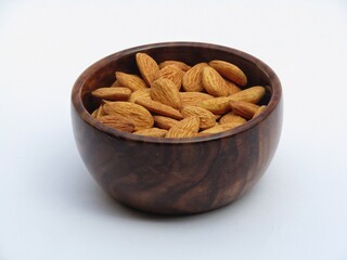 almonds in a bowl