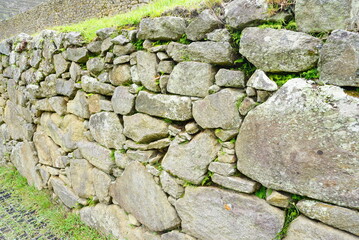 南米の空中都市マチュピチュ遺跡