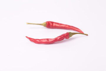 hot hot chili pepper on a white background