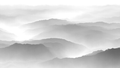 Fototapeta premium clouds in the mountains