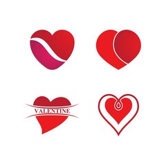 Valentines day logo