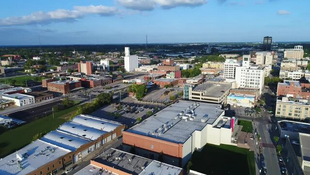 Springfield, Missouri, Downtown, Aerial Flying, Amazing Landscape