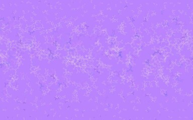 Light Purple, Pink vector template with artificial intelligence structure.