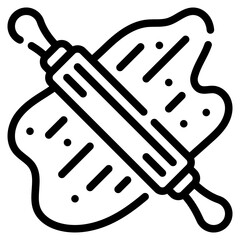 roller outline icon