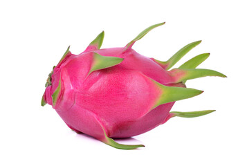 Dragon fruit isolated on white background