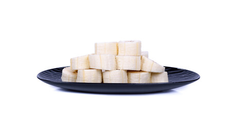 bananas isolated on the white background