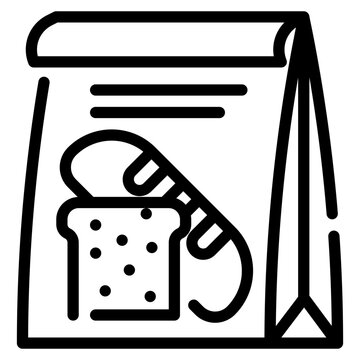 recommend clip art: bag outline icon