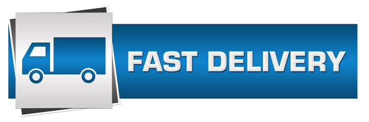 Fast Delivery Blue Grey Horizontal 