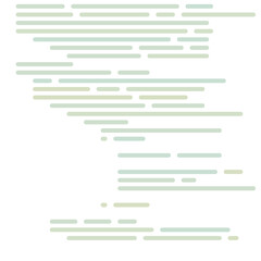 Code on screen vector illustration, flat cartoon coding lines simulation