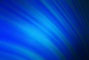 Dark BLUE vector abstract blurred background.
