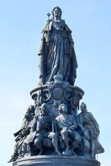 Monument to Catherine the Great, Saint - Petersburg, Russia