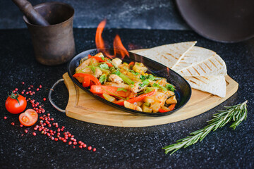 chicken with vegetables