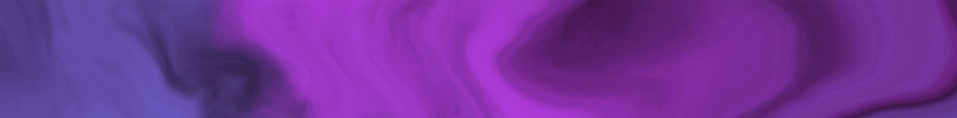 Elegant banner template design with color paint.