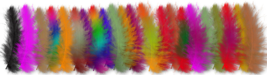feather color mix